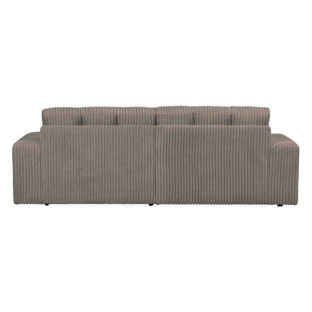 WOOOD Sofa Second Date 2-Sitzer Grau-Braun Ripcord