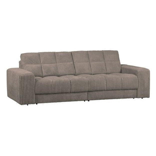 WOOOD Sofa Second Date 2-Sitzer Grau-Braun Ripcord