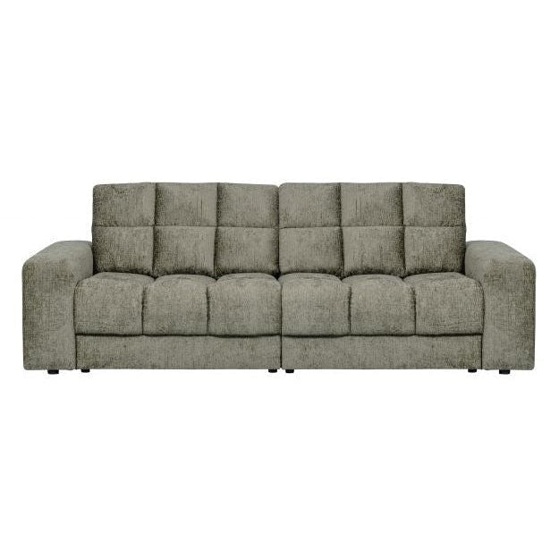 WOOOD Sofa Second Date 2-Sitzer Frost Samt