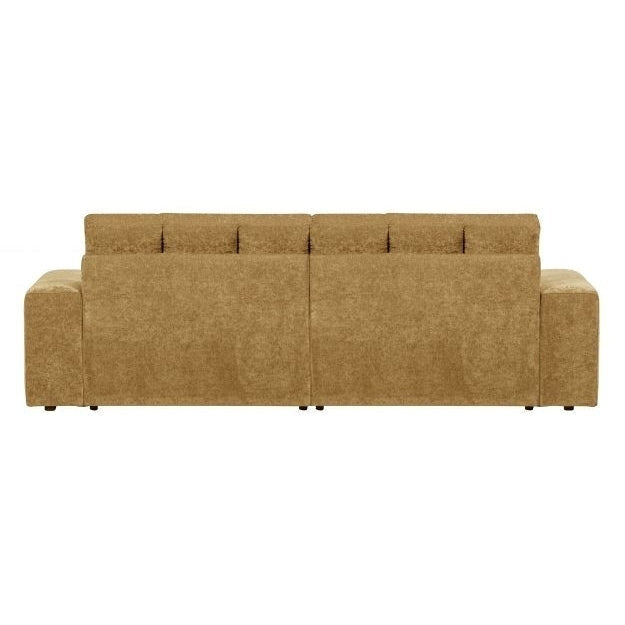 WOOOD Sofa Second Date 2-Sitzer Vintage Goldbraun Teco