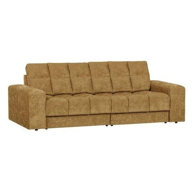 WOOOD Sofa Second Date 2-Sitzer Vintage Goldbraun Teco