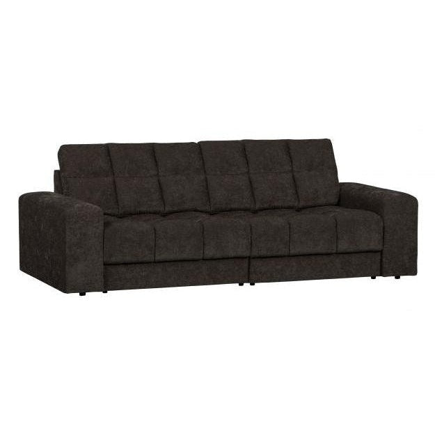 WOOOD Sofa Second Date 2-Sitzer Vintage Anthrazit Teco