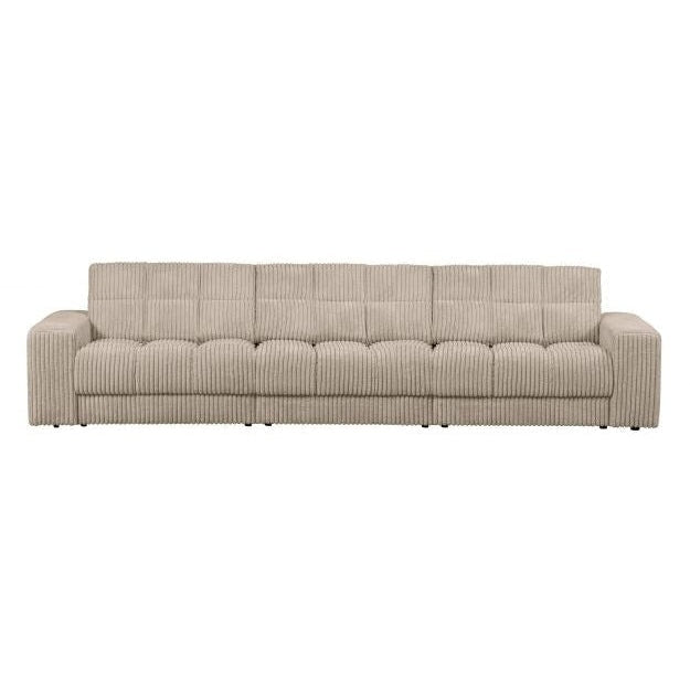 WOOOD Sofa Second Date 3-Sitzer Travertin Ripcord