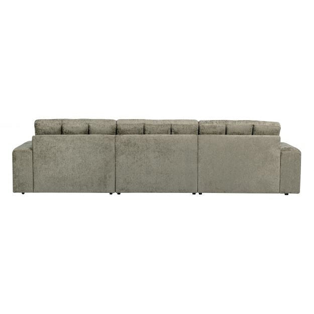 WOOOD Sofa Second Date 3-Sitzer Frost Samt