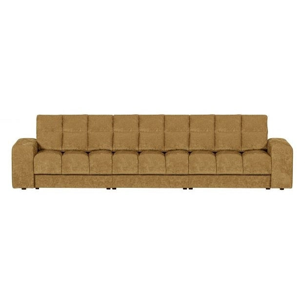 WOOOD Sofa Second Date 3-Sitzer Vintage Goldbraun Teco