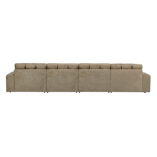 WOOOD Sofa Second Date 4-Sitzer Wheatfield Samt