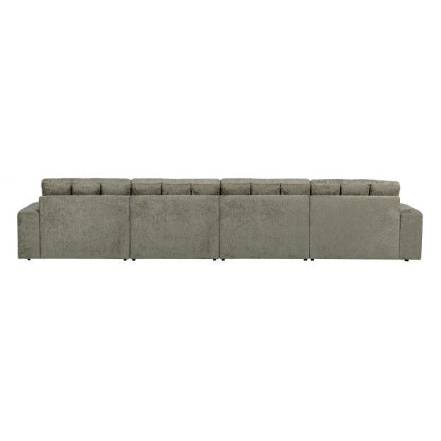 WOOOD Sofa Second Date 4-Sitzer Frost Samt