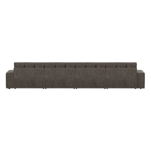 WOOOD Sofa Second Date 4-Sitzer Vintage warmes Grau Teco