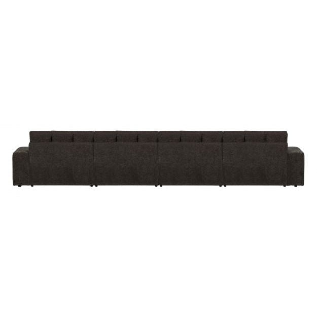 WOOOD Sofa Second Date 4-Sitzer Vintage Anthrazit Teco