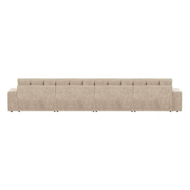 WOOOD Sofa Second Date 4-Sitzer Vintage Nougat Teco