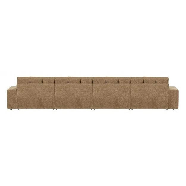 WOOOD Sofa Second Date 4-Sitzer Vintage Sandfarben Teco