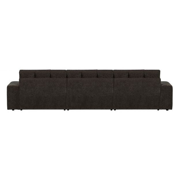 WOOOD Ecksofa Second Date links Vintage Anthrazit Teco