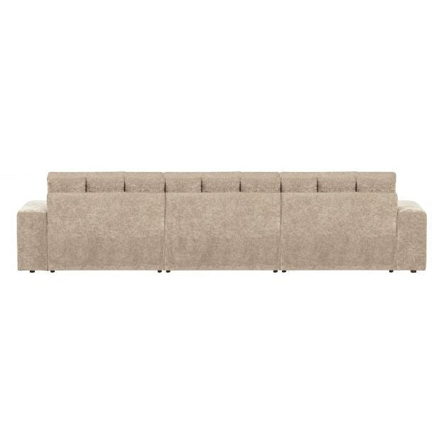 WOOOD Ecksofa Second Date links Vintage Nougat Teco