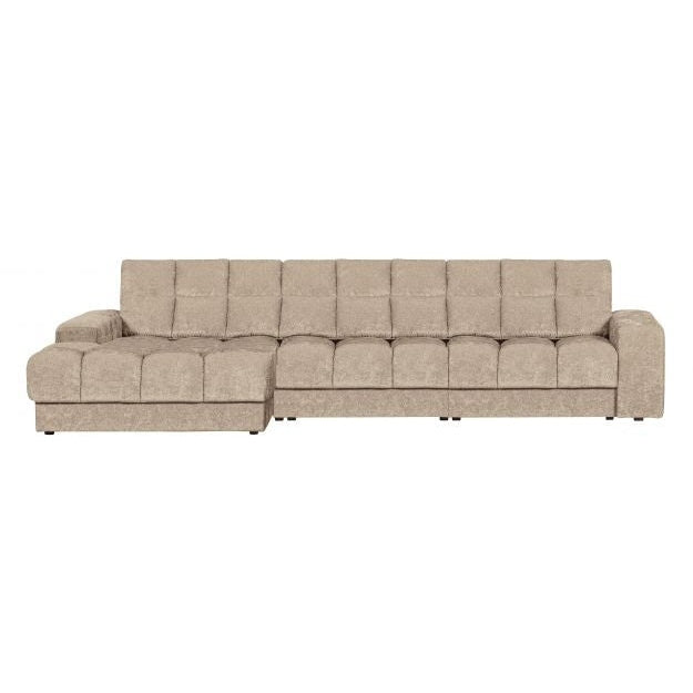 WOOOD Ecksofa Second Date links Vintage Nougat Teco