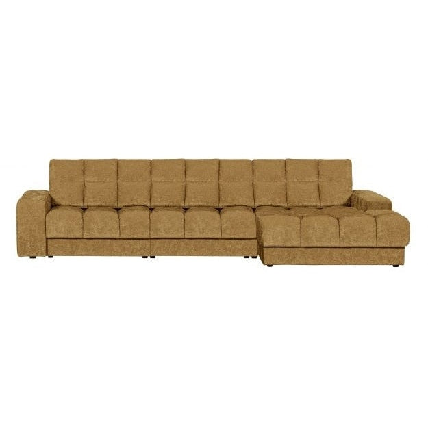 WOOOD Ecksofa Second Date rechts Vintage Goldbraun Teco