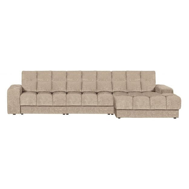 WOOOD Ecksofa Second Date rechts Vintage Nougat Teco