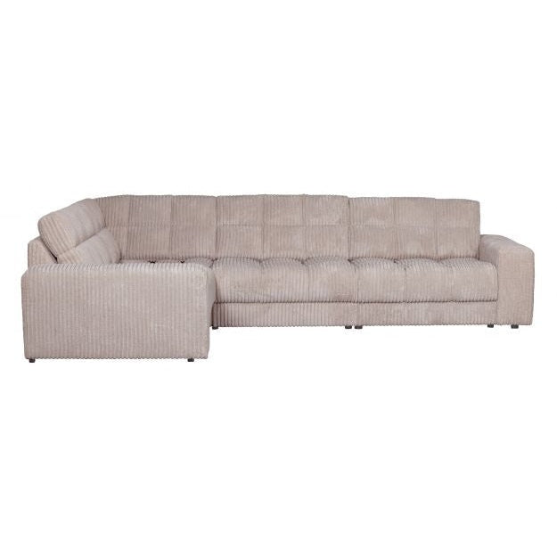 WOOOD Ecksofa Second Date links Natur Ripcord