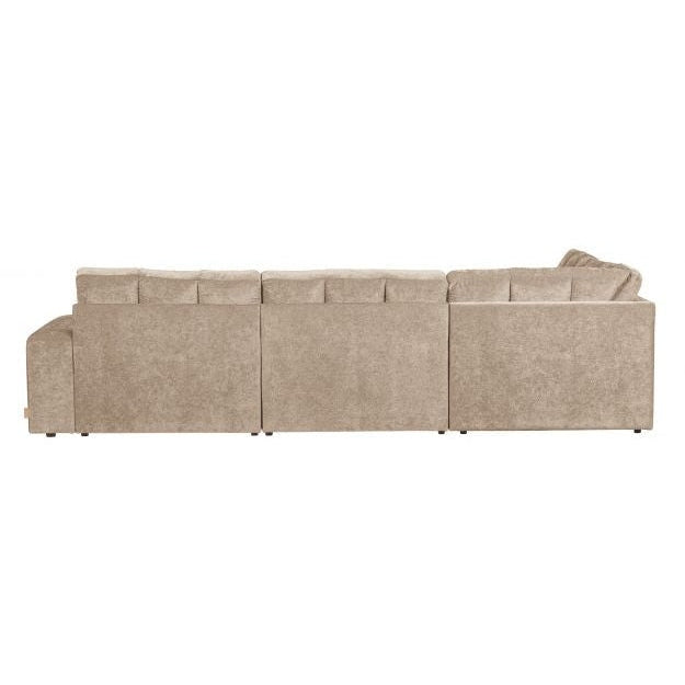 WOOOD Ecksofa Second Date links Vintage Nougat Teco