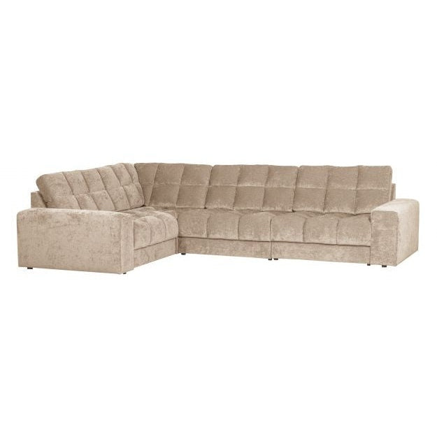 WOOOD Ecksofa Second Date links Vintage Nougat Teco