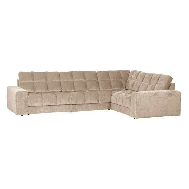 WOOOD Ecksofa Second Date rechts Vintage Nougat Teco