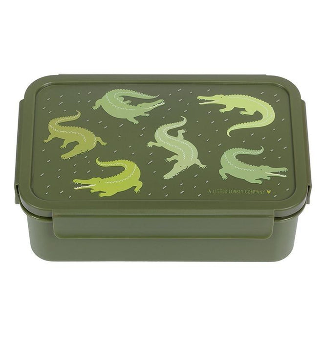 A Little Lovely Company Lunchbox Krokodil