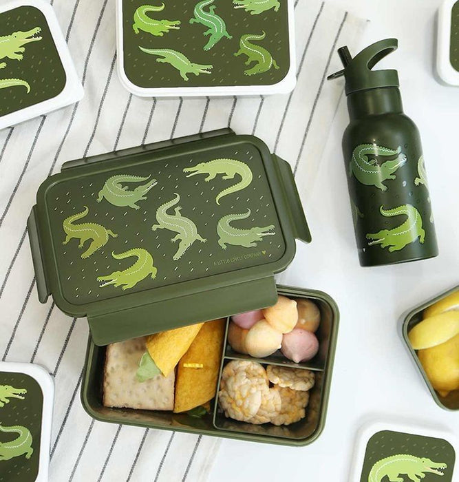 A Little Lovely Company Lunchbox Krokodil
