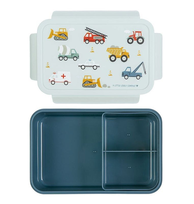 A Little Lovely Company Lunchbox Fahrzeuge