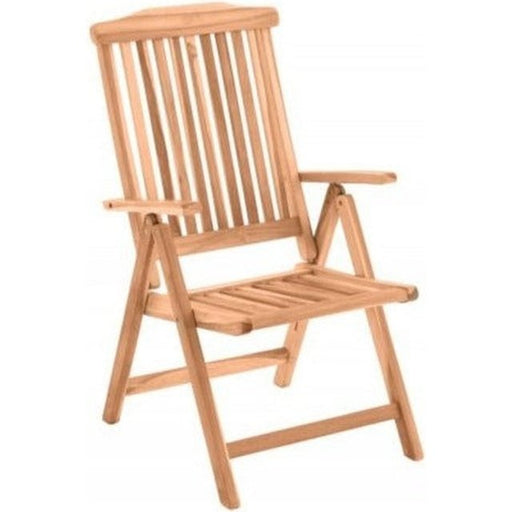 Outdoor-Stuhl aus Teakholz