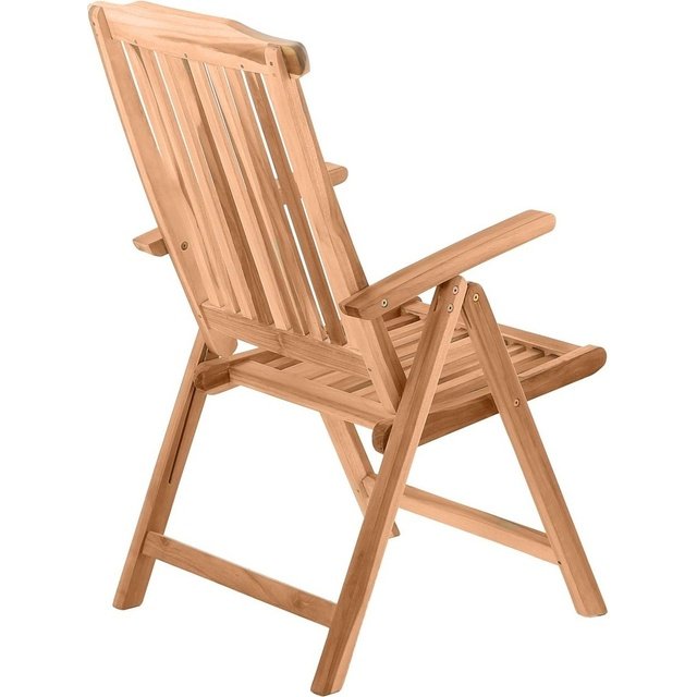 Outdoor-Stuhl aus Teakholz