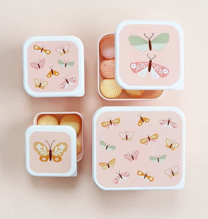 A Little Lovely Company Lunchbox Schmetterlinge