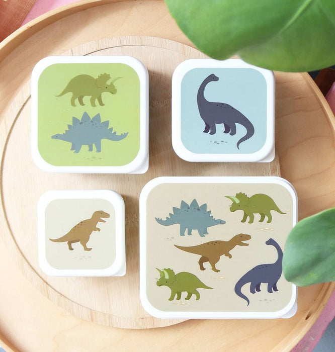 A Little Lovely Company Lunchbox Dinosaurier