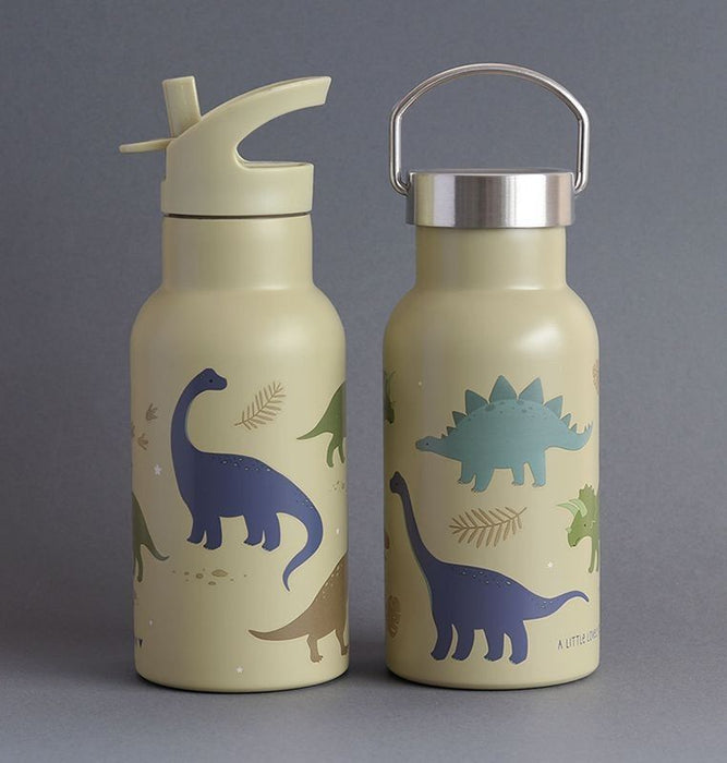 A Little Lovely Company Trinkflasche Dinosaurier 350 ml