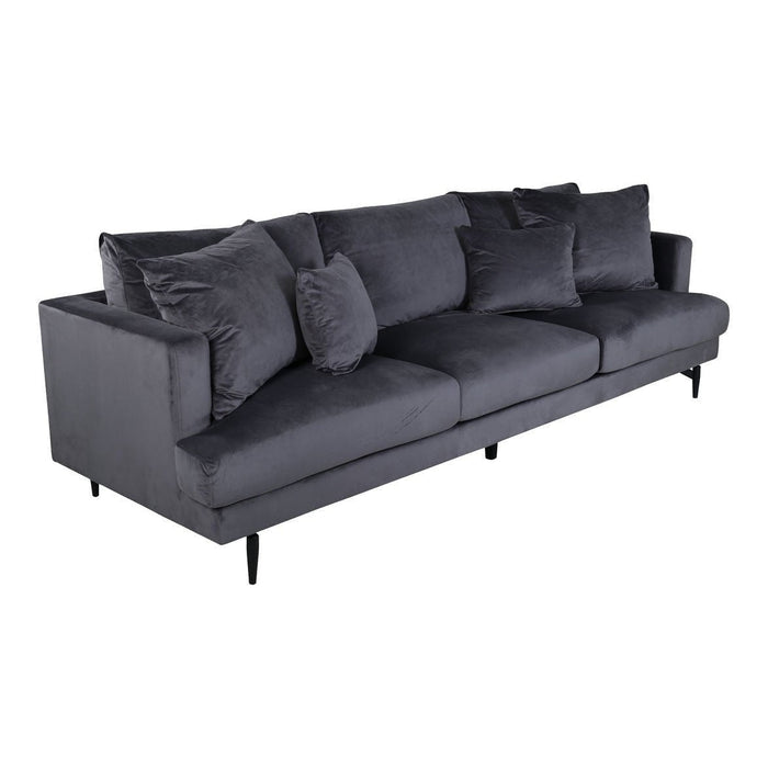 Venture Home Sofa 3-Sitzer Sofia Samt