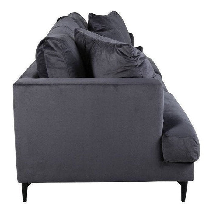 Venture Home Sofa 3-Sitzer Sofia Samt