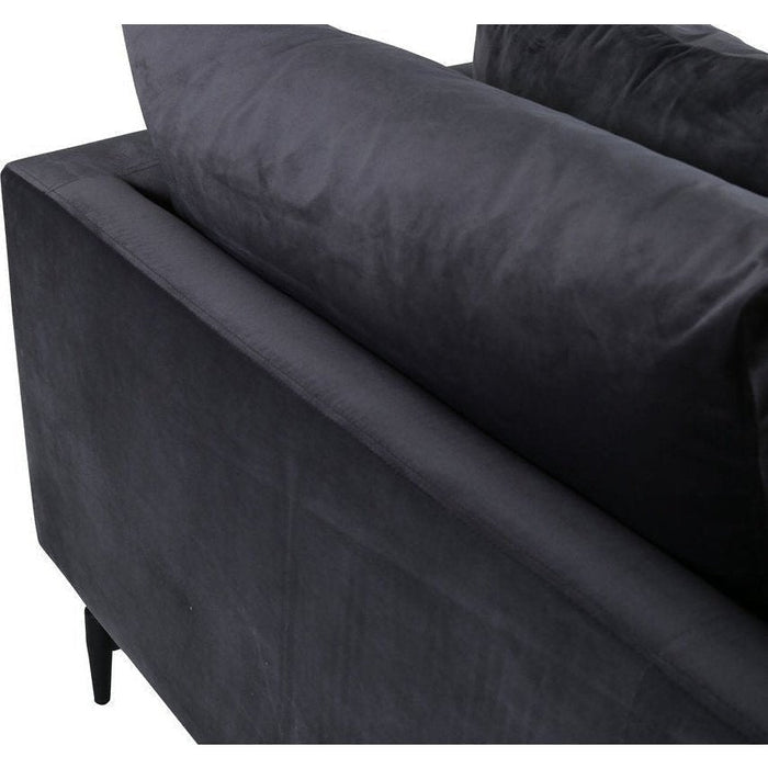 Venture Home Sofa 3-Sitzer Sofia Samt