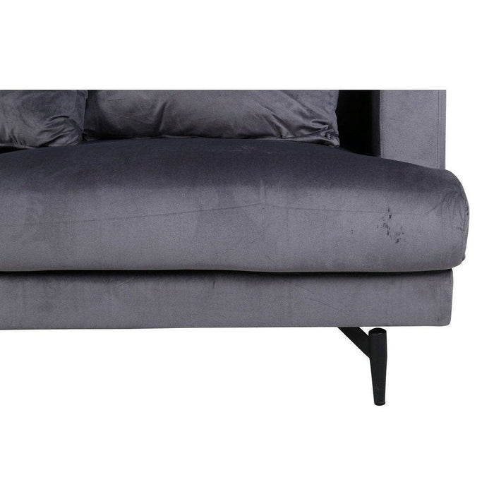 Venture Home Sofa 3-Sitzer Sofia Samt