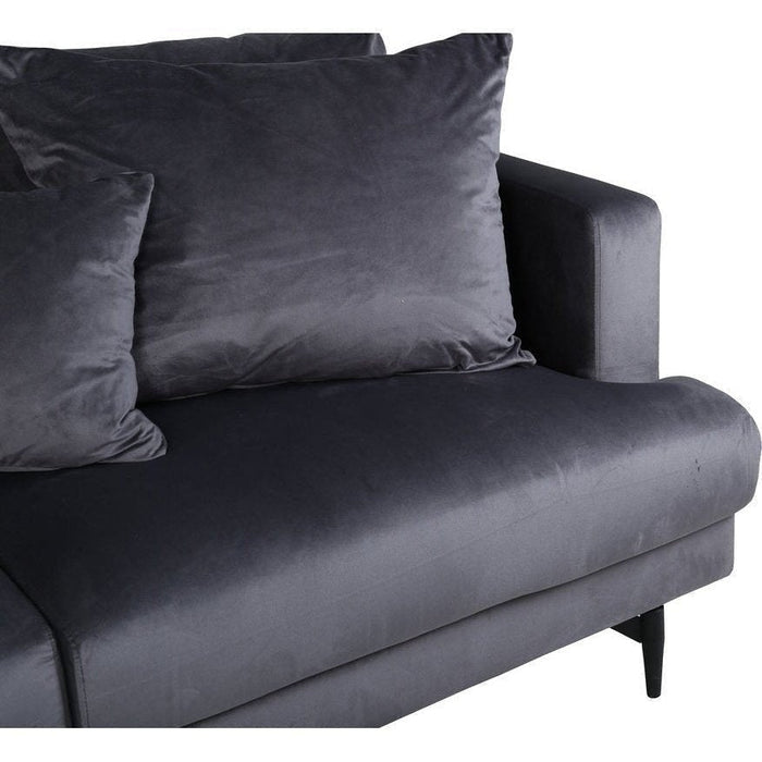 Venture Home Sofa 3-Sitzer Sofia Samt