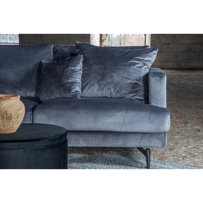 Venture Home Sofa 3-Sitzer Sofia Samt