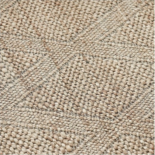 House Doctor Teppich aus Jute-Mischgewebe 180x180 cm