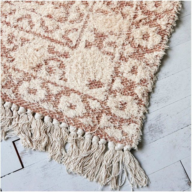 House Doctor Teppich aus Baumwoll-Mischgewebe 180x180 cm