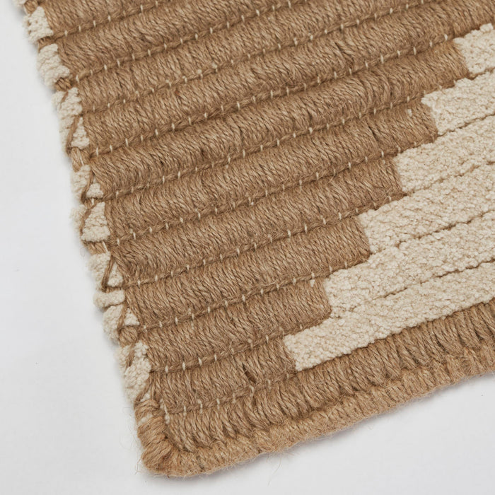House Doctor Teppich Dry aus Jute-Mischgewebe 90x60 cm