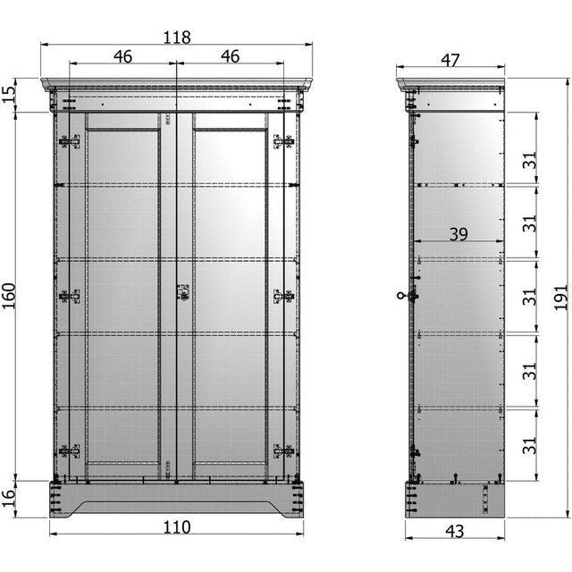 WOOOD Wandschrank XL