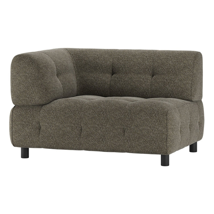 WOOOD Exclusive Modulsofa Louis Eckelement links Meliert Sage Leaf