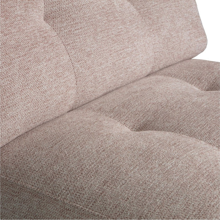 WOOOD Exclusive Modulsofa Louis Mittelteil Chenille Mauve