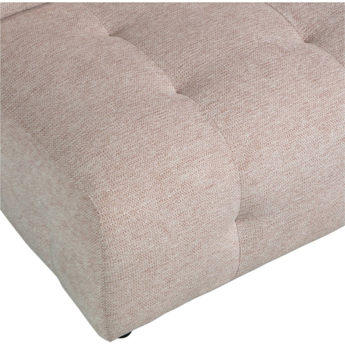 WOOOD Exclusive Modulsofa Louis Mittelteil Chenille Mauve