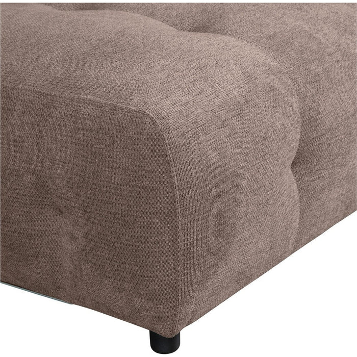 WOOOD Exclusive Modulsofa Louis Eckelement rechts Chenille Coffee