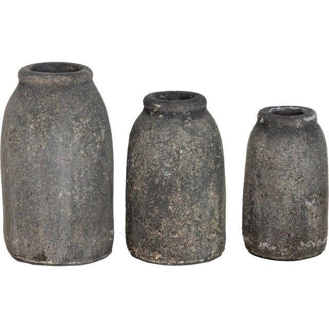 Vasen aus Terrakotta 3er-Set