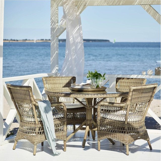 Sika-Design Outdoor-Stuhl Marie mit Sitzkissen