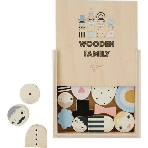 OYOY MINI Wooden Family Holzklötze