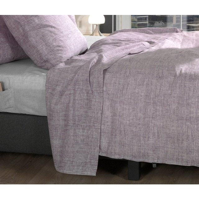 Zo!Home Lino Bettlaken aus Baumwolle 160x290 cm